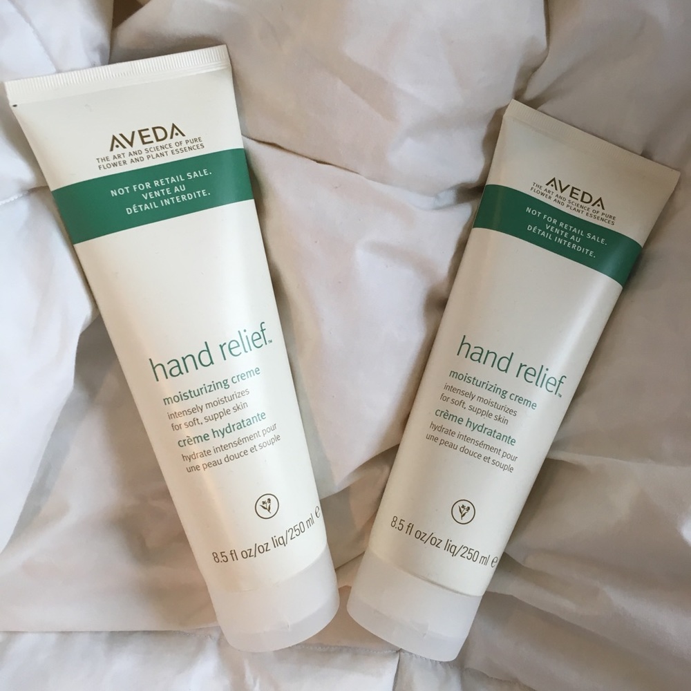 (2) AVEDA Hand Relief Moisturizing Creme 8.5